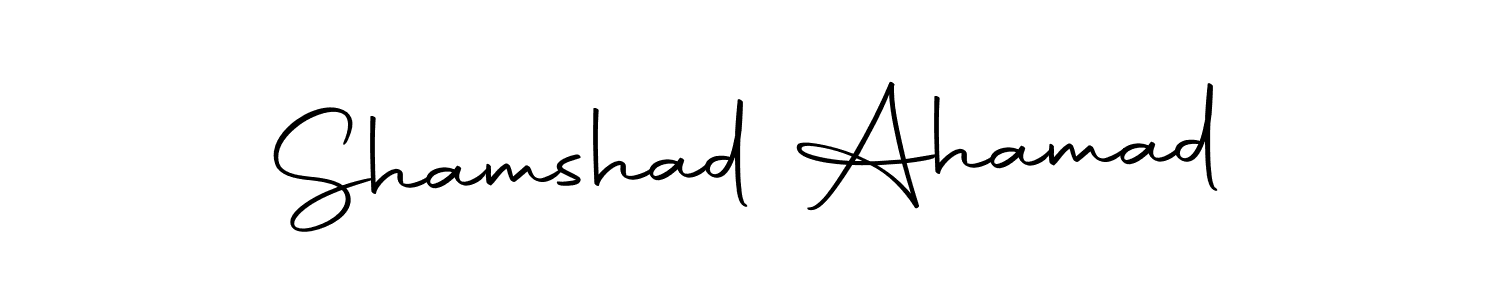 How to make Shamshad Ahamad signature? Autography-DOLnW is a professional autograph style. Create handwritten signature for Shamshad Ahamad name. Shamshad Ahamad signature style 10 images and pictures png