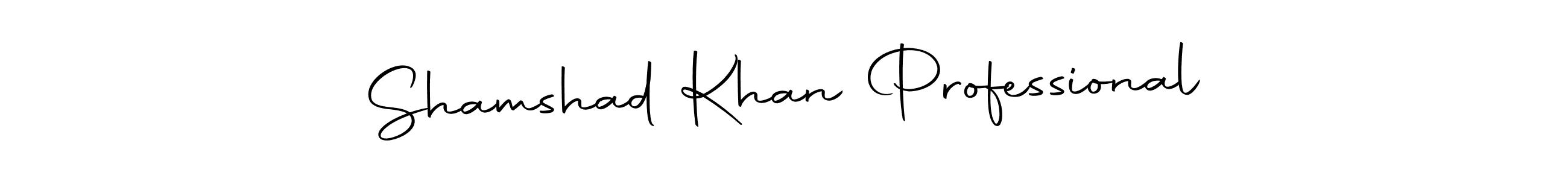 How to Draw Shamshad Khan Professional signature style? Autography-DOLnW is a latest design signature styles for name Shamshad Khan Professional. Shamshad Khan Professional signature style 10 images and pictures png