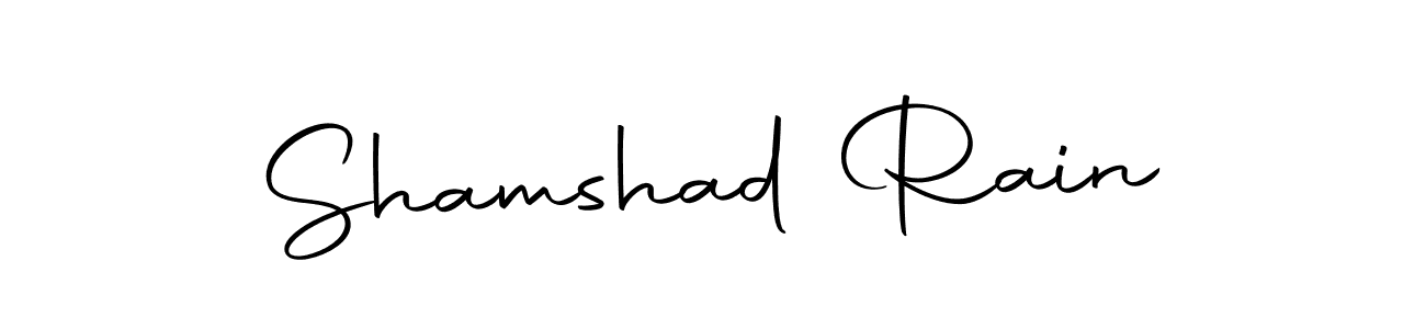 How to make Shamshad Rain signature? Autography-DOLnW is a professional autograph style. Create handwritten signature for Shamshad Rain name. Shamshad Rain signature style 10 images and pictures png