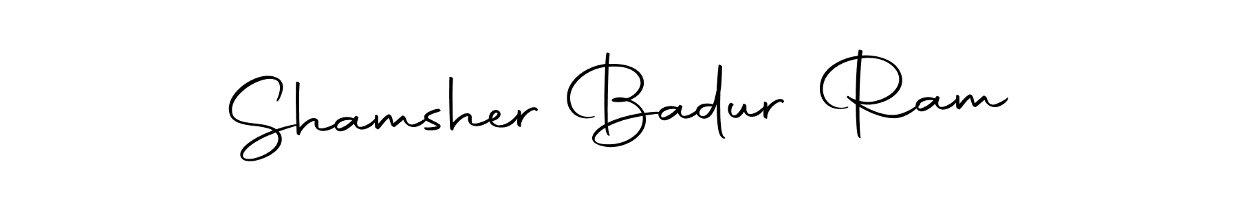 Make a short Shamsher Badur Ram signature style. Manage your documents anywhere anytime using Autography-DOLnW. Create and add eSignatures, submit forms, share and send files easily. Shamsher Badur Ram signature style 10 images and pictures png