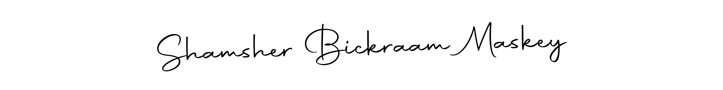 It looks lik you need a new signature style for name Shamsher Bickraam Maskey. Design unique handwritten (Autography-DOLnW) signature with our free signature maker in just a few clicks. Shamsher Bickraam Maskey signature style 10 images and pictures png