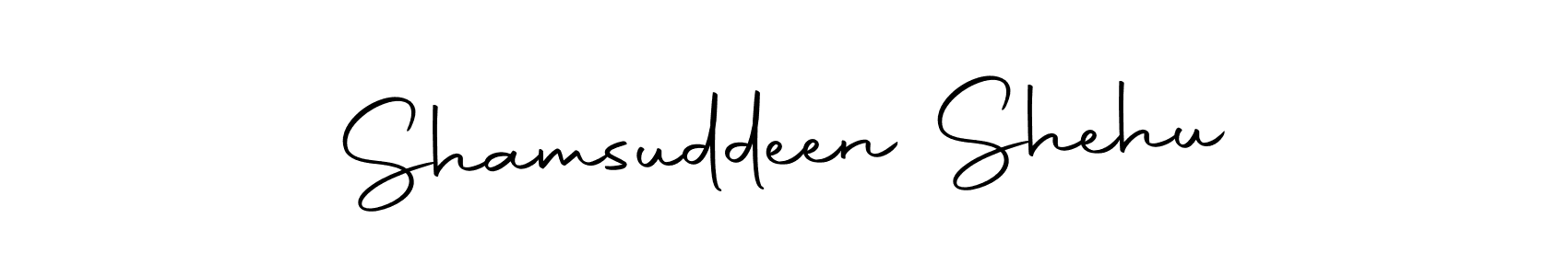 Make a beautiful signature design for name Shamsuddeen Shehu. With this signature (Autography-DOLnW) style, you can create a handwritten signature for free. Shamsuddeen Shehu signature style 10 images and pictures png