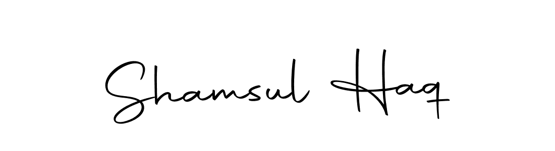 Make a beautiful signature design for name Shamsul Haq. Use this online signature maker to create a handwritten signature for free. Shamsul Haq signature style 10 images and pictures png