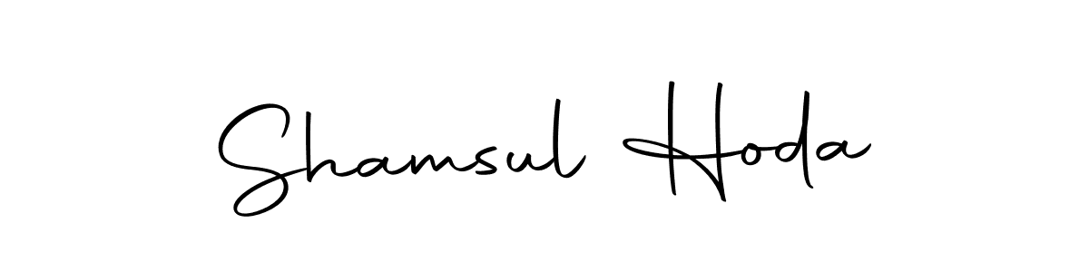 Make a short Shamsul Hoda signature style. Manage your documents anywhere anytime using Autography-DOLnW. Create and add eSignatures, submit forms, share and send files easily. Shamsul Hoda signature style 10 images and pictures png