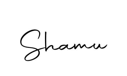 Similarly Autography-DOLnW is the best handwritten signature design. Signature creator online .You can use it as an online autograph creator for name Shamu. Shamu signature style 10 images and pictures png