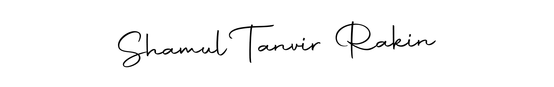 How to make Shamul Tanvir Rakin signature? Autography-DOLnW is a professional autograph style. Create handwritten signature for Shamul Tanvir Rakin name. Shamul Tanvir Rakin signature style 10 images and pictures png