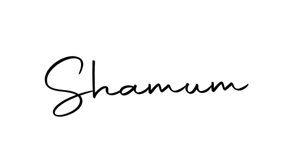 Make a beautiful signature design for name Shamum. Use this online signature maker to create a handwritten signature for free. Shamum signature style 10 images and pictures png