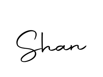 Design your own signature with our free online signature maker. With this signature software, you can create a handwritten (Autography-DOLnW) signature for name Shan. Shan signature style 10 images and pictures png