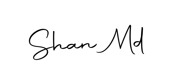 if you are searching for the best signature style for your name Shan Md. so please give up your signature search. here we have designed multiple signature styles  using Autography-DOLnW. Shan Md signature style 10 images and pictures png