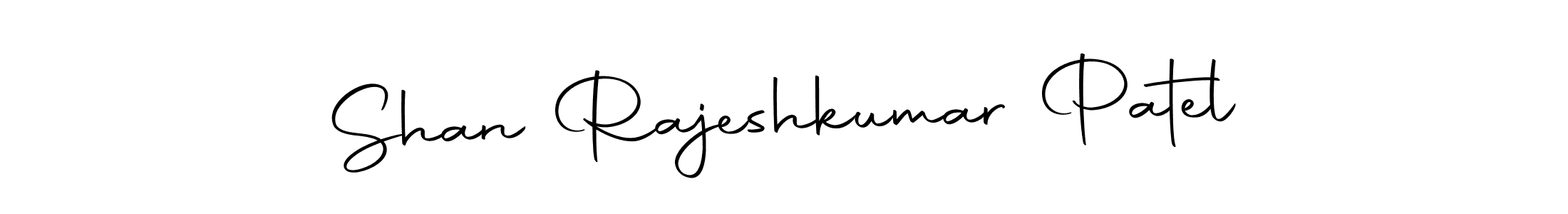 Make a beautiful signature design for name Shan Rajeshkumar Patel. With this signature (Autography-DOLnW) style, you can create a handwritten signature for free. Shan Rajeshkumar Patel signature style 10 images and pictures png