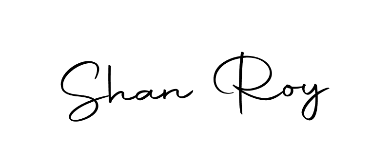 How to make Shan Roy name signature. Use Autography-DOLnW style for creating short signs online. This is the latest handwritten sign. Shan Roy signature style 10 images and pictures png