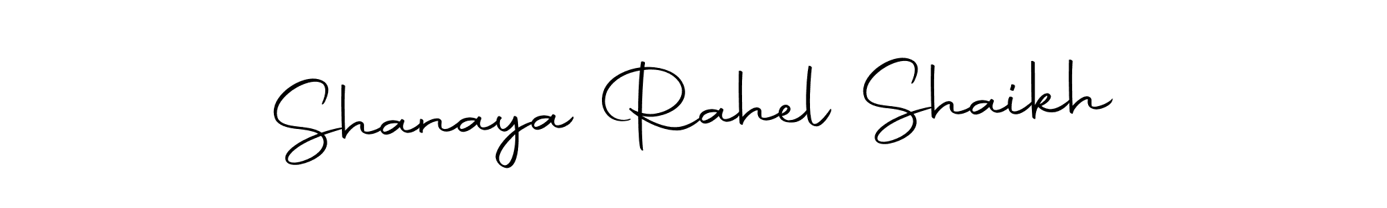 How to make Shanaya Rahel Shaikh signature? Autography-DOLnW is a professional autograph style. Create handwritten signature for Shanaya Rahel Shaikh name. Shanaya Rahel Shaikh signature style 10 images and pictures png