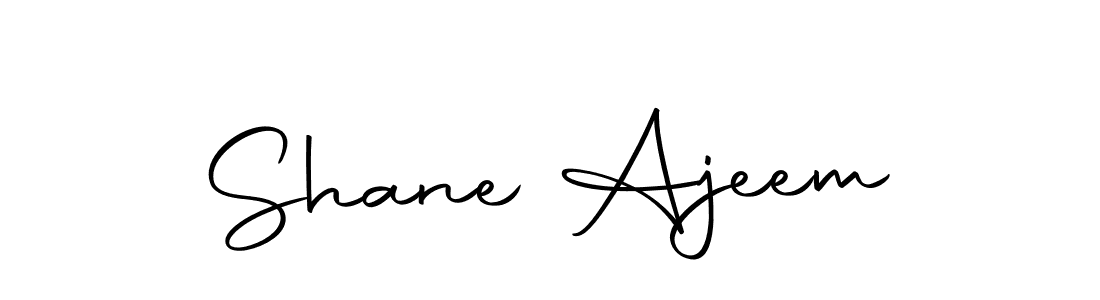 It looks lik you need a new signature style for name Shane Ajeem. Design unique handwritten (Autography-DOLnW) signature with our free signature maker in just a few clicks. Shane Ajeem signature style 10 images and pictures png