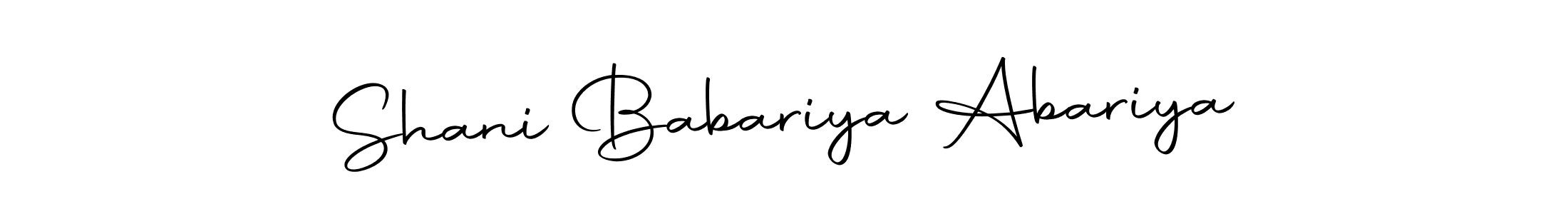 Once you've used our free online signature maker to create your best signature Autography-DOLnW style, it's time to enjoy all of the benefits that Shani Babariya Abariya name signing documents. Shani Babariya Abariya signature style 10 images and pictures png