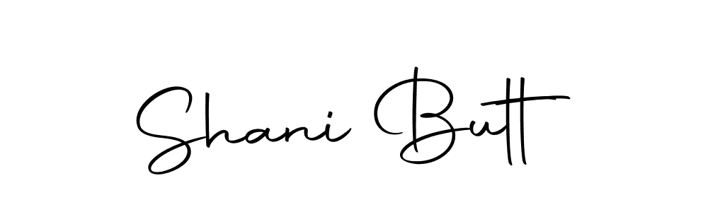 Design your own signature with our free online signature maker. With this signature software, you can create a handwritten (Autography-DOLnW) signature for name Shani Butt. Shani Butt signature style 10 images and pictures png