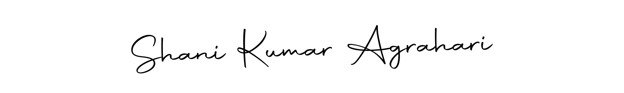 It looks lik you need a new signature style for name Shani Kumar Agrahari. Design unique handwritten (Autography-DOLnW) signature with our free signature maker in just a few clicks. Shani Kumar Agrahari signature style 10 images and pictures png