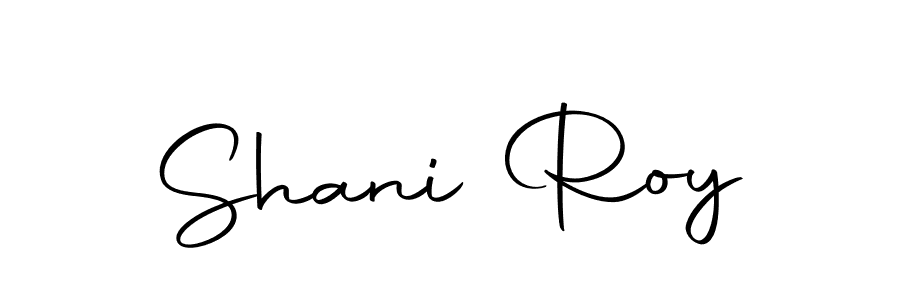 Use a signature maker to create a handwritten signature online. With this signature software, you can design (Autography-DOLnW) your own signature for name Shani Roy. Shani Roy signature style 10 images and pictures png