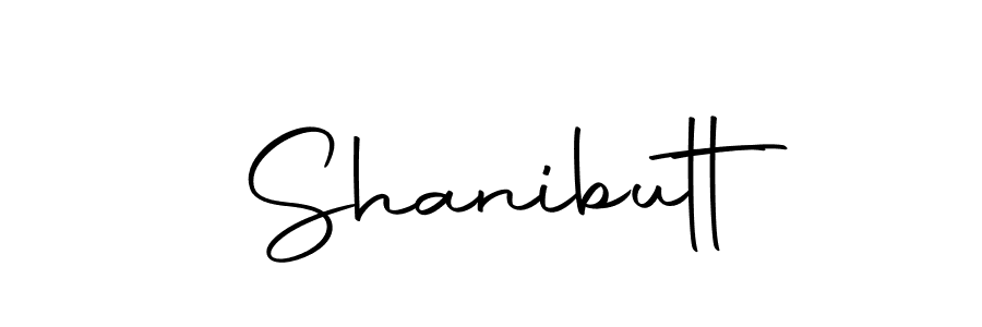 Create a beautiful signature design for name Shanibutt. With this signature (Autography-DOLnW) fonts, you can make a handwritten signature for free. Shanibutt signature style 10 images and pictures png