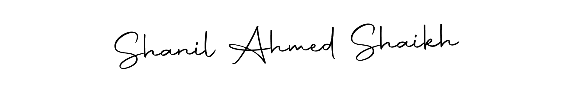 The best way (Autography-DOLnW) to make a short signature is to pick only two or three words in your name. The name Shanil Ahmed Shaikh include a total of six letters. For converting this name. Shanil Ahmed Shaikh signature style 10 images and pictures png