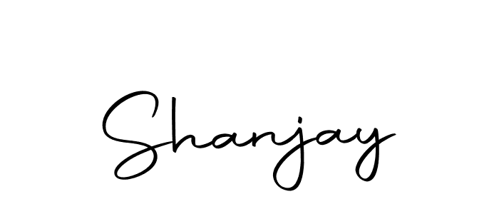 The best way (Autography-DOLnW) to make a short signature is to pick only two or three words in your name. The name Shanjay include a total of six letters. For converting this name. Shanjay signature style 10 images and pictures png