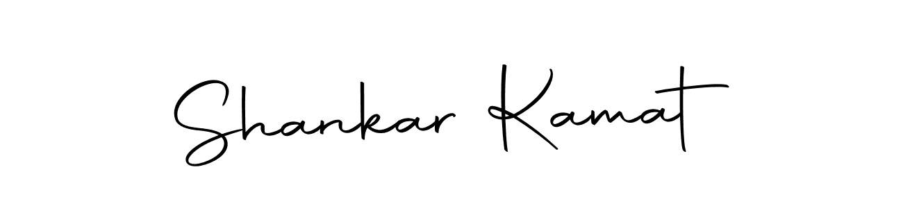 You should practise on your own different ways (Autography-DOLnW) to write your name (Shankar Kamat) in signature. don't let someone else do it for you. Shankar Kamat signature style 10 images and pictures png