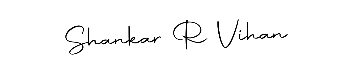 Make a short Shankar R Vihan signature style. Manage your documents anywhere anytime using Autography-DOLnW. Create and add eSignatures, submit forms, share and send files easily. Shankar R Vihan signature style 10 images and pictures png