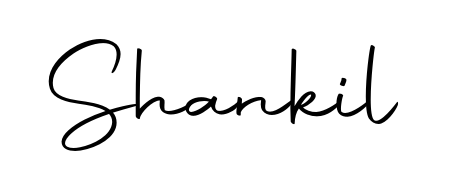 The Autography-DOLnW font transforms the name Shankil into an executive sign with sharp precision and distinguished character. Shankil signature style 10 images and pictures png