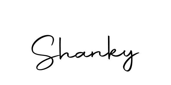 How to make Shanky signature? Autography-DOLnW is a professional autograph style. Create handwritten signature for Shanky name. Shanky signature style 10 images and pictures png