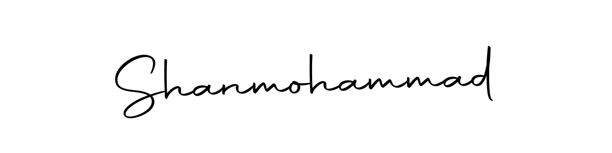How to make Shanmohammad signature? Autography-DOLnW is a professional autograph style. Create handwritten signature for Shanmohammad name. Shanmohammad signature style 10 images and pictures png