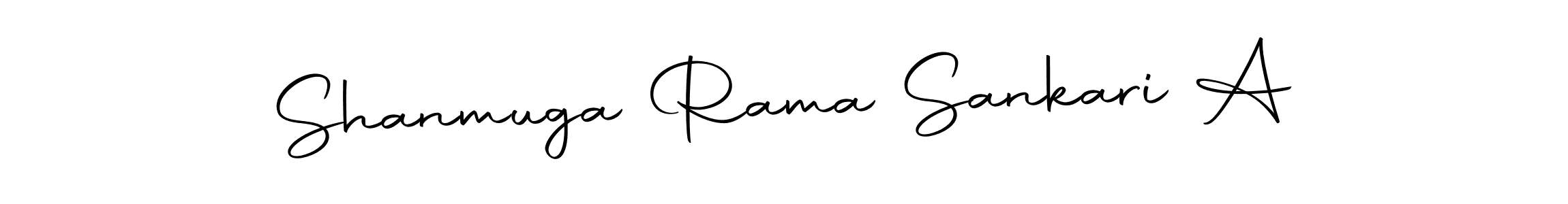 It looks lik you need a new signature style for name Shanmuga Rama Sankari A. Design unique handwritten (Autography-DOLnW) signature with our free signature maker in just a few clicks. Shanmuga Rama Sankari A signature style 10 images and pictures png