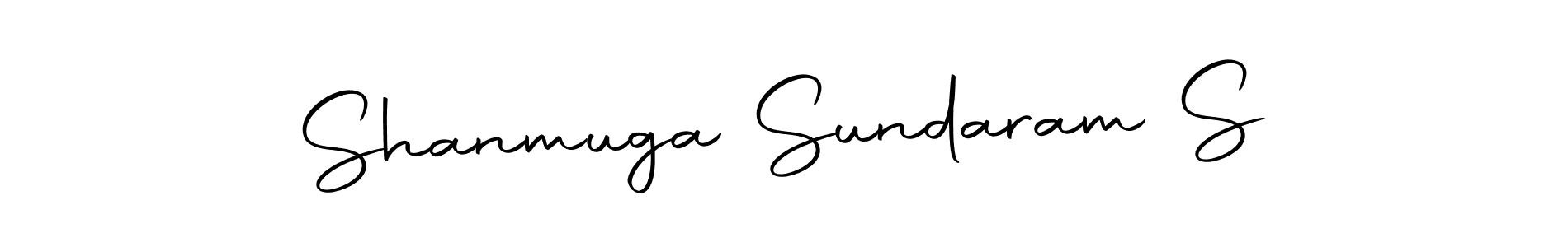 Also we have Shanmuga Sundaram S name is the best signature style. Create professional handwritten signature collection using Autography-DOLnW autograph style. Shanmuga Sundaram S signature style 10 images and pictures png