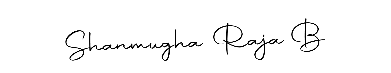 Design your own signature with our free online signature maker. With this signature software, you can create a handwritten (Autography-DOLnW) signature for name Shanmugha Raja B. Shanmugha Raja B signature style 10 images and pictures png