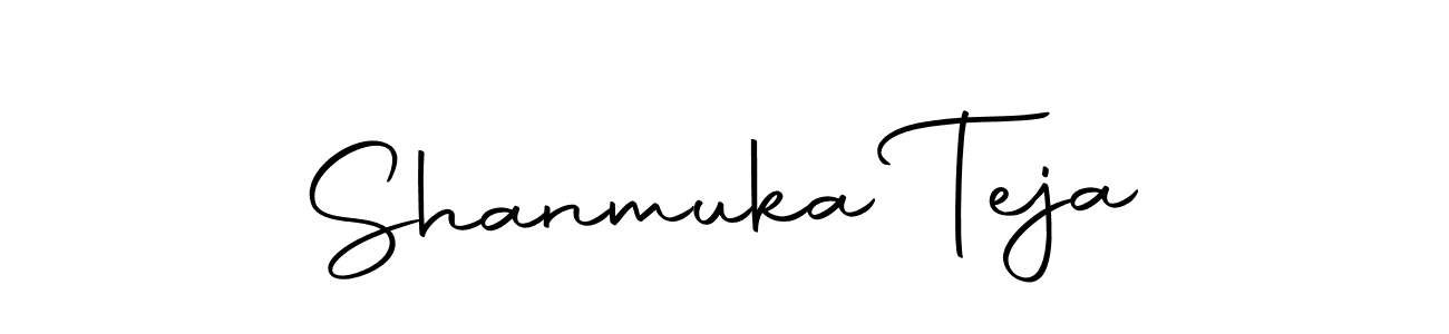 Make a short Shanmuka Teja signature style. Manage your documents anywhere anytime using Autography-DOLnW. Create and add eSignatures, submit forms, share and send files easily. Shanmuka Teja signature style 10 images and pictures png