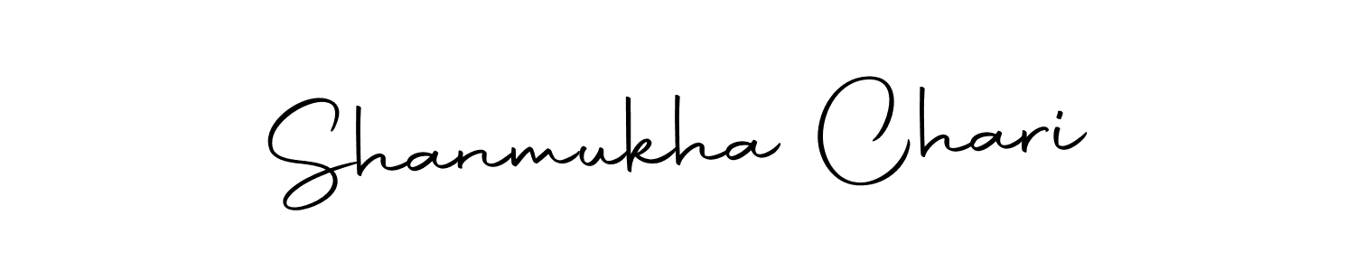 Make a beautiful signature design for name Shanmukha Chari. With this signature (Autography-DOLnW) style, you can create a handwritten signature for free. Shanmukha Chari signature style 10 images and pictures png