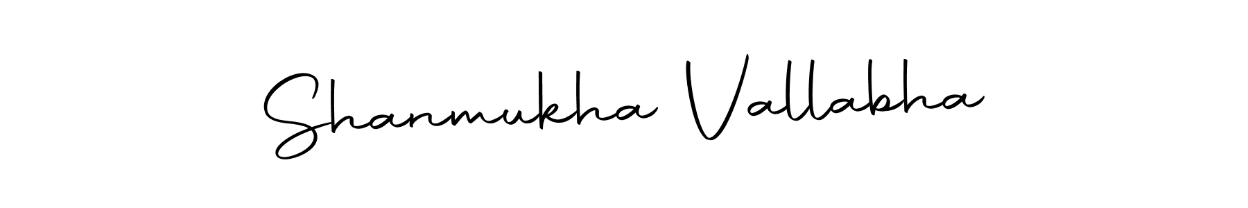 Autography-DOLnW is a professional signature style that is perfect for those who want to add a touch of class to their signature. It is also a great choice for those who want to make their signature more unique. Get Shanmukha Vallabha name to fancy signature for free. Shanmukha Vallabha signature style 10 images and pictures png