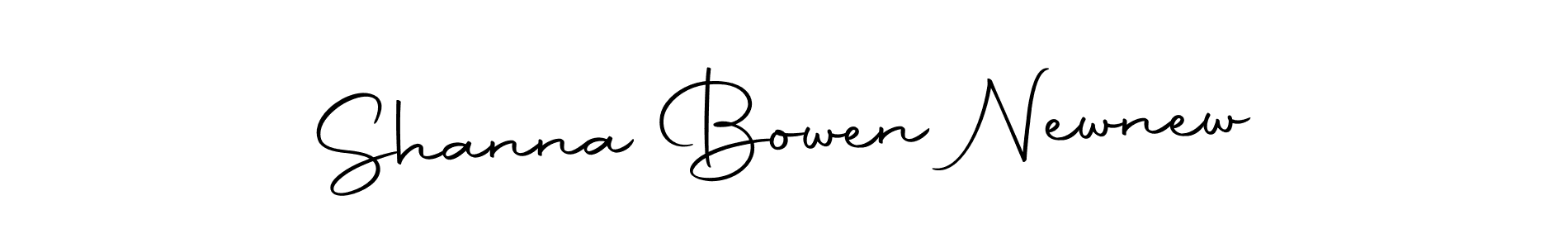 Make a beautiful signature design for name Shanna Bowen Newnew. With this signature (Autography-DOLnW) style, you can create a handwritten signature for free. Shanna Bowen Newnew signature style 10 images and pictures png