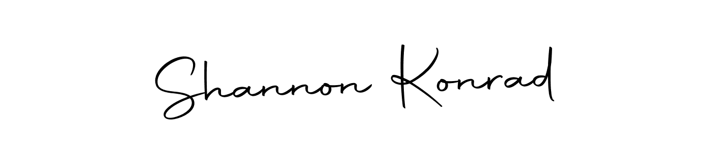 How to make Shannon Konrad name signature. Use Autography-DOLnW style for creating short signs online. This is the latest handwritten sign. Shannon Konrad signature style 10 images and pictures png