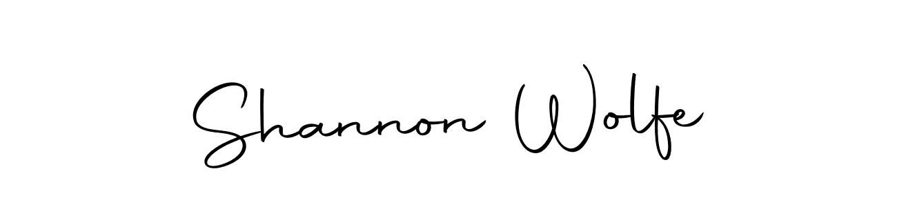 Use a signature maker to create a handwritten signature online. With this signature software, you can design (Autography-DOLnW) your own signature for name Shannon Wolfe. Shannon Wolfe signature style 10 images and pictures png