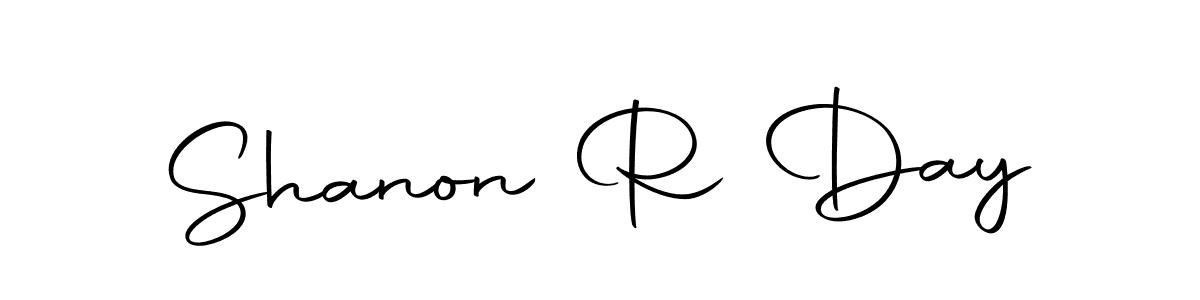 Make a beautiful signature design for name Shanon R Day. With this signature (Autography-DOLnW) style, you can create a handwritten signature for free. Shanon R Day signature style 10 images and pictures png