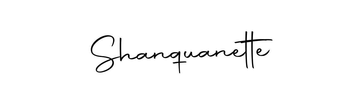 You should practise on your own different ways (Autography-DOLnW) to write your name (Shanquanette) in signature. don't let someone else do it for you. Shanquanette signature style 10 images and pictures png