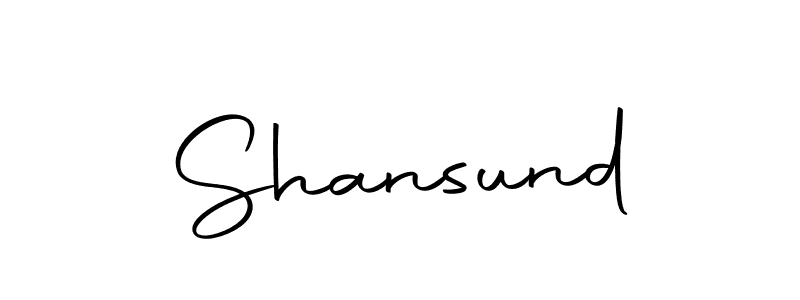 How to Draw Shansund signature style? Autography-DOLnW is a latest design signature styles for name Shansund. Shansund signature style 10 images and pictures png