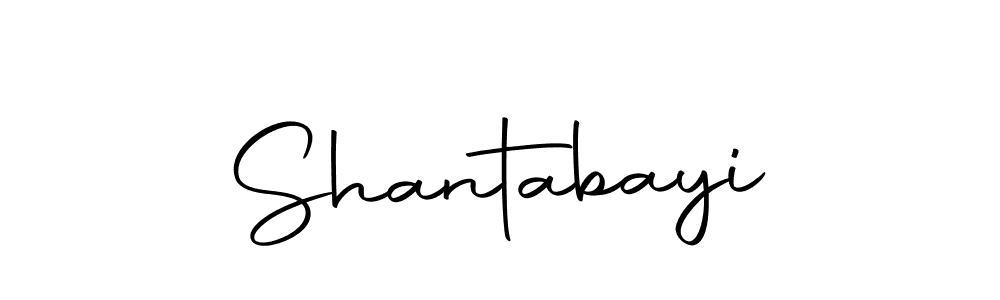 The best way (Autography-DOLnW) to make a short signature is to pick only two or three words in your name. The name Shantabayi include a total of six letters. For converting this name. Shantabayi signature style 10 images and pictures png