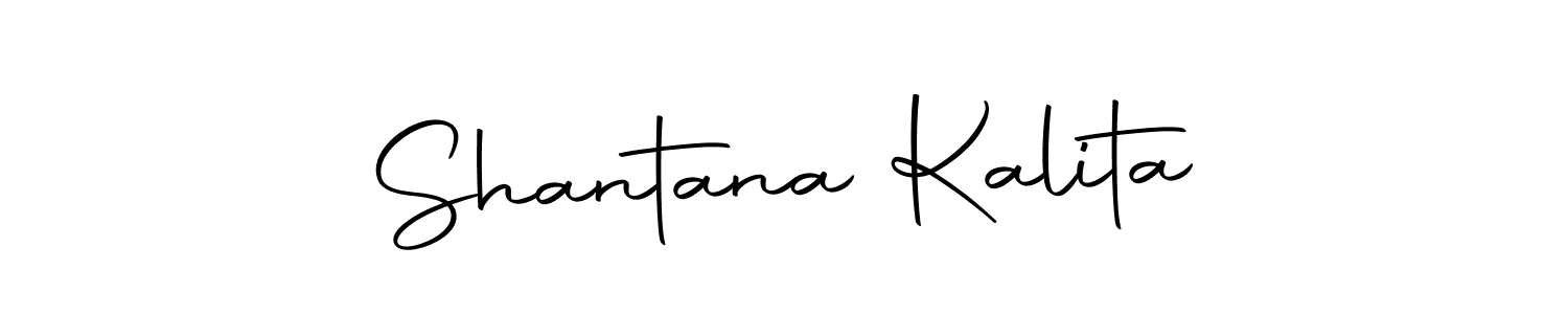 The best way (Autography-DOLnW) to make a short signature is to pick only two or three words in your name. The name Shantana Kalita include a total of six letters. For converting this name. Shantana Kalita signature style 10 images and pictures png