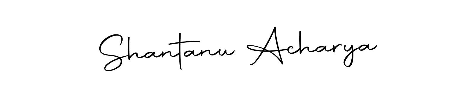 Make a beautiful signature design for name Shantanu Acharya. Use this online signature maker to create a handwritten signature for free. Shantanu Acharya signature style 10 images and pictures png