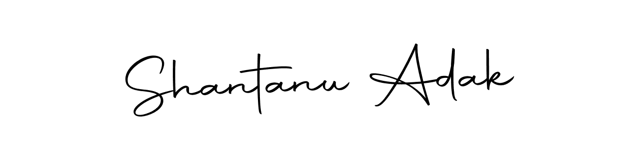 You should practise on your own different ways (Autography-DOLnW) to write your name (Shantanu Adak) in signature. don't let someone else do it for you. Shantanu Adak signature style 10 images and pictures png