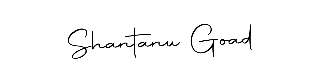 You should practise on your own different ways (Autography-DOLnW) to write your name (Shantanu Goad) in signature. don't let someone else do it for you. Shantanu Goad signature style 10 images and pictures png
