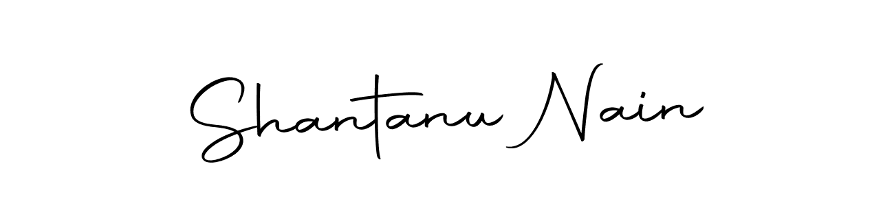 How to make Shantanu Nain signature? Autography-DOLnW is a professional autograph style. Create handwritten signature for Shantanu Nain name. Shantanu Nain signature style 10 images and pictures png