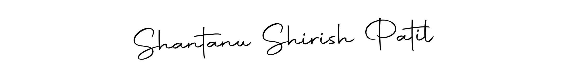 How to make Shantanu Shirish Patil signature? Autography-DOLnW is a professional autograph style. Create handwritten signature for Shantanu Shirish Patil name. Shantanu Shirish Patil signature style 10 images and pictures png