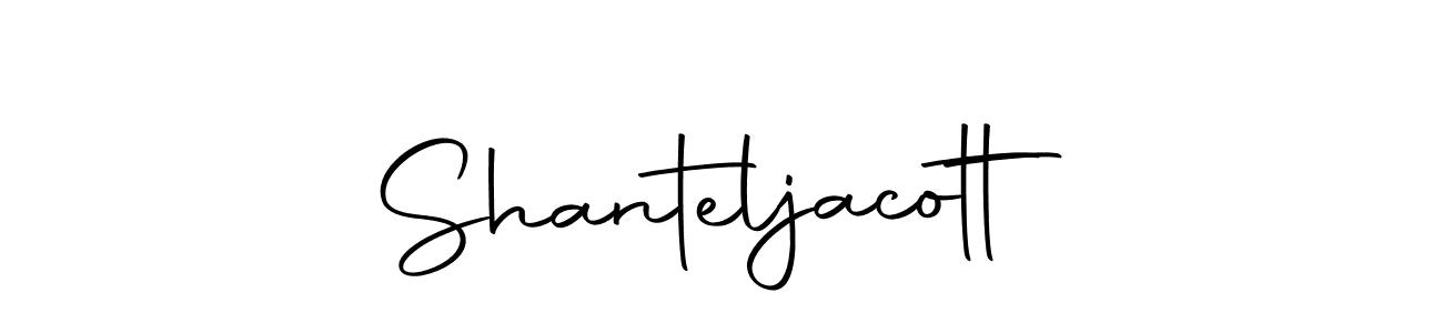 Make a beautiful signature design for name Shanteljacott. With this signature (Autography-DOLnW) style, you can create a handwritten signature for free. Shanteljacott signature style 10 images and pictures png