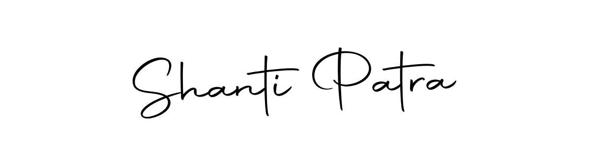 Shanti Patra stylish signature style. Best Handwritten Sign (Autography-DOLnW) for my name. Handwritten Signature Collection Ideas for my name Shanti Patra. Shanti Patra signature style 10 images and pictures png